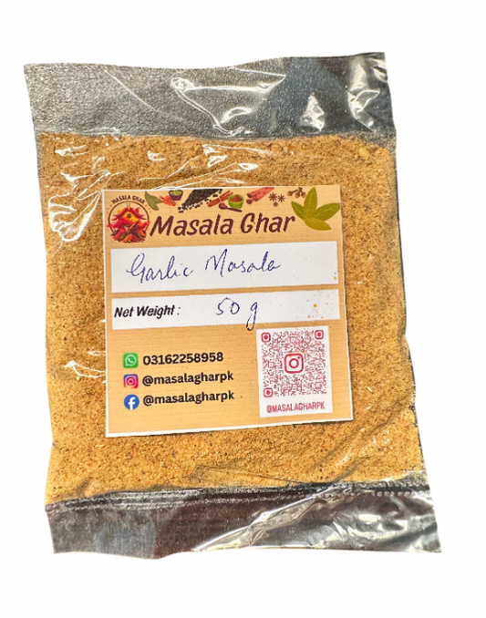 Garlic Masala – Bold & Aromatic Spice Blend | Masala Ghar / گارلک مصالحہ