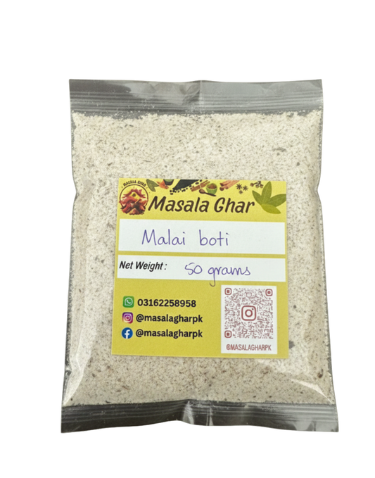 Malai boti masala | masala ghar | seasoning | ملائ بوٹی مصالحہ