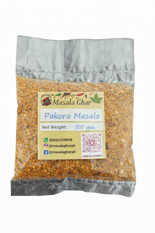 Pakora Masala – Crispy & Flavorful Spice Blend | Masala Ghar | پکورا مصالحہ